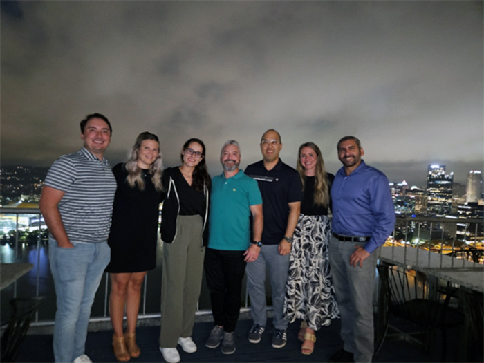 Fellowship introductory dinner in Mount Washington, Pittsburgh