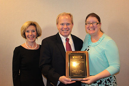 Dean Patricia Kroboth, Associate Professor Scott Drab, Assistant Professor Karen Pater