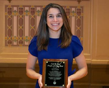 Maria Lowry Headshot with award